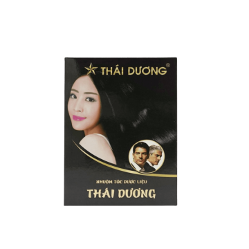 Gội đen tóc Thái Dương (hộp 5 gói) - hộp