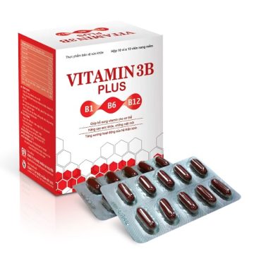 Vitamin 3B ( Hộp 10 vỉ x 10 viên) - Việt Đức