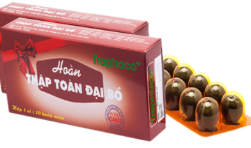 Hoàn thập toàn đại bổ (hộp 10 viên) - hộp
