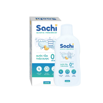 Nước tắm thảo dược Sachi - lọ 250ml