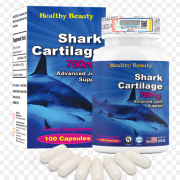 SHARK cartilage 750mg ( lọ 100v) - Healthy - lọ