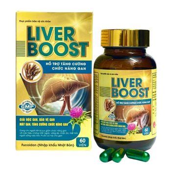 Bổ gan Liver boost ( h/ 5 vỉ x 6 viên)- HQ