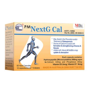 Nextg Cal (hộp 5 vie x 12 viên) - hộp