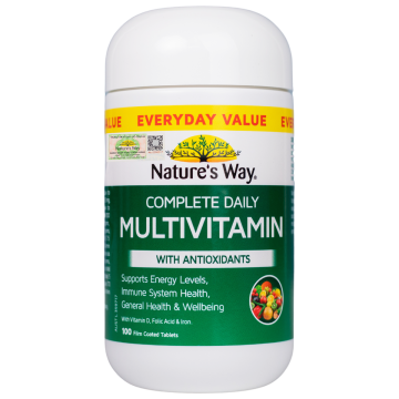 Multivitamin (lọ 100 viên ) nature's way - lọ