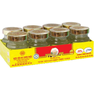 Nước yến sào thiên triều gold 22% (Lốc 8 lọ) - lốc