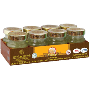 Nước yến sào thiên triều đông trùng 22% (Lốc 8 lọ) - lọ