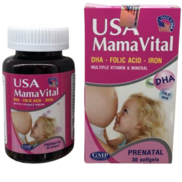 Mama Vital (lọ 30 viên ) usa - lọ