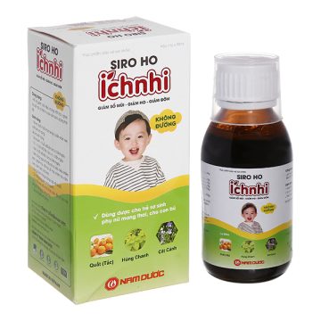 Siro Ích Nhi, ích nhi không đường (chai 90ml) - chai
