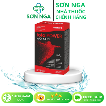 Total Power Woman chứa 24 hoạt chất thiết yếu giúp cơ thể chị em trở nên khỏe mạnh toàn diện
