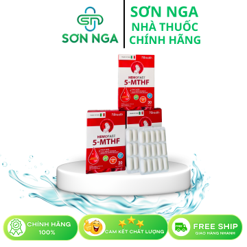 HemoFast 5-MTHF – Bổ sung Folate hoạt tính, hỗ trợ tạo máu & thai kỳ khỏe mạnh